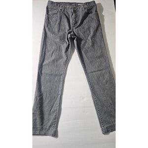Alberto  Modern Fit Gray Stretch Jeans Mens W33 L32 Light Denim (HL354)